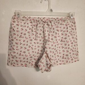 Dizzy Lizzy Floral Print 3" Sleep Shorts Size S NWOT